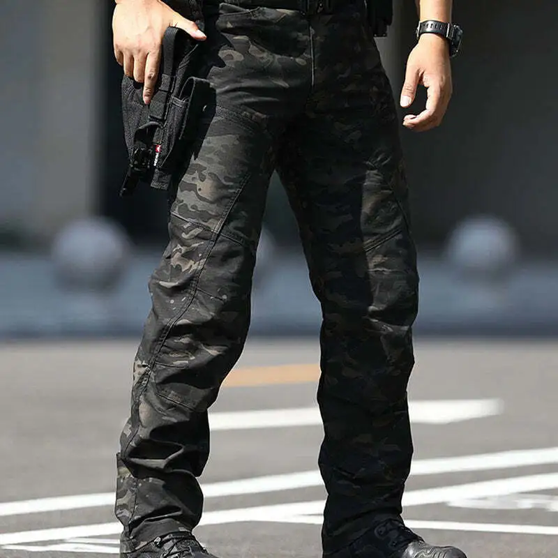 Men's Urban Pro Stretch Tactical Pants Dark-multicam