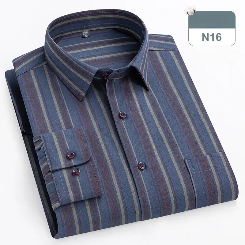 5-Pack Men's Long Sleeve, (Package 1)