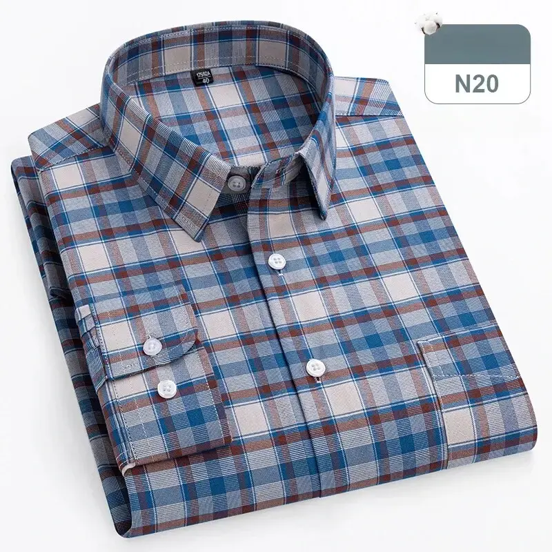 5-Pack Men's Long Sleeve, (Package 1)